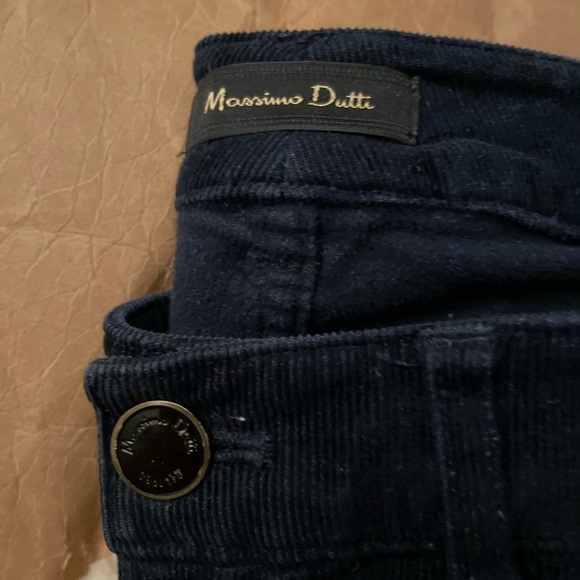 Massimo dutti navy cords size 4 - Picture 3 of 5